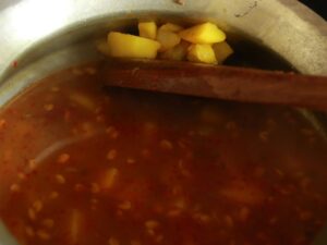 Mashing Potatoes