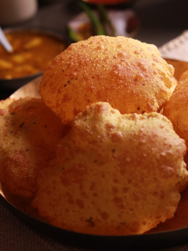 Delicious Hot Poori