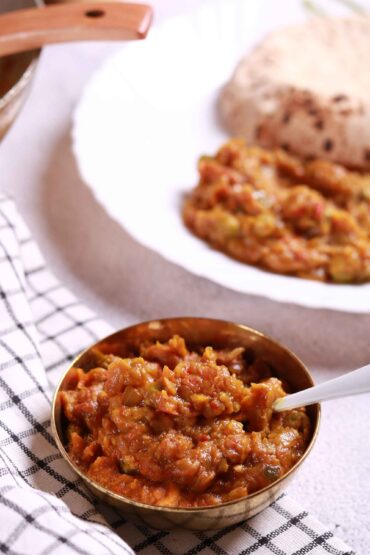 Smoky Baigan Bharta Bowl