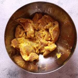 Flavorful chicken marinade.