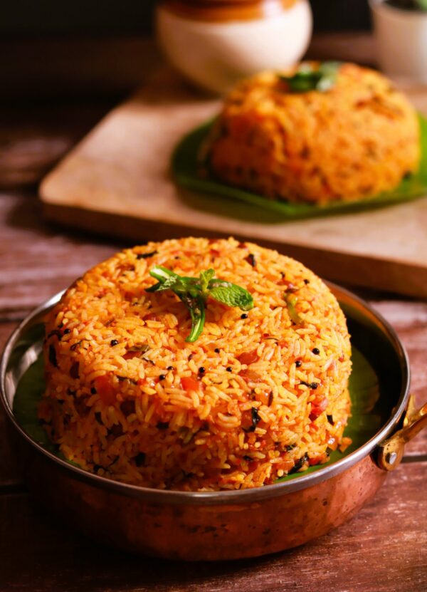 Tomato Rice Recipe: A Flavorful South Indian Delight