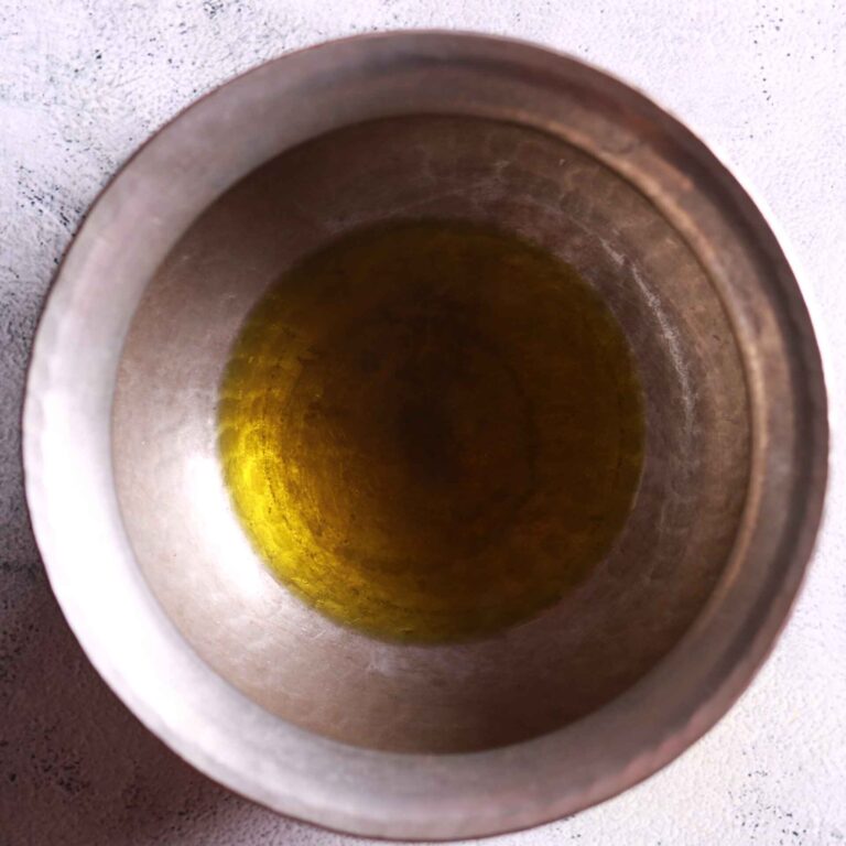 Mustard oil heating