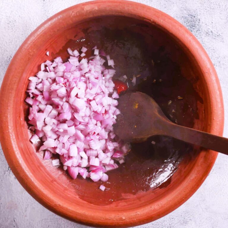 Sautéing onions