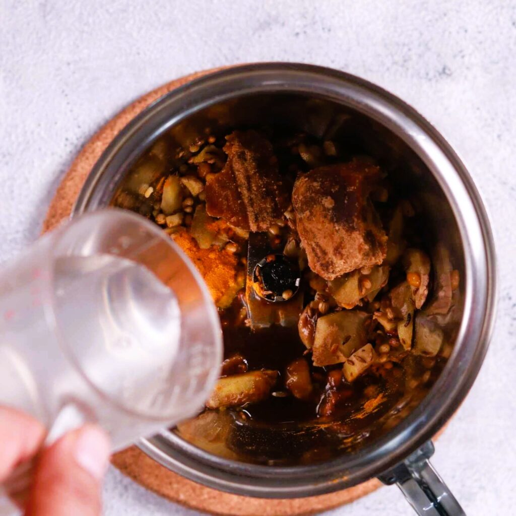 Blend ingredients