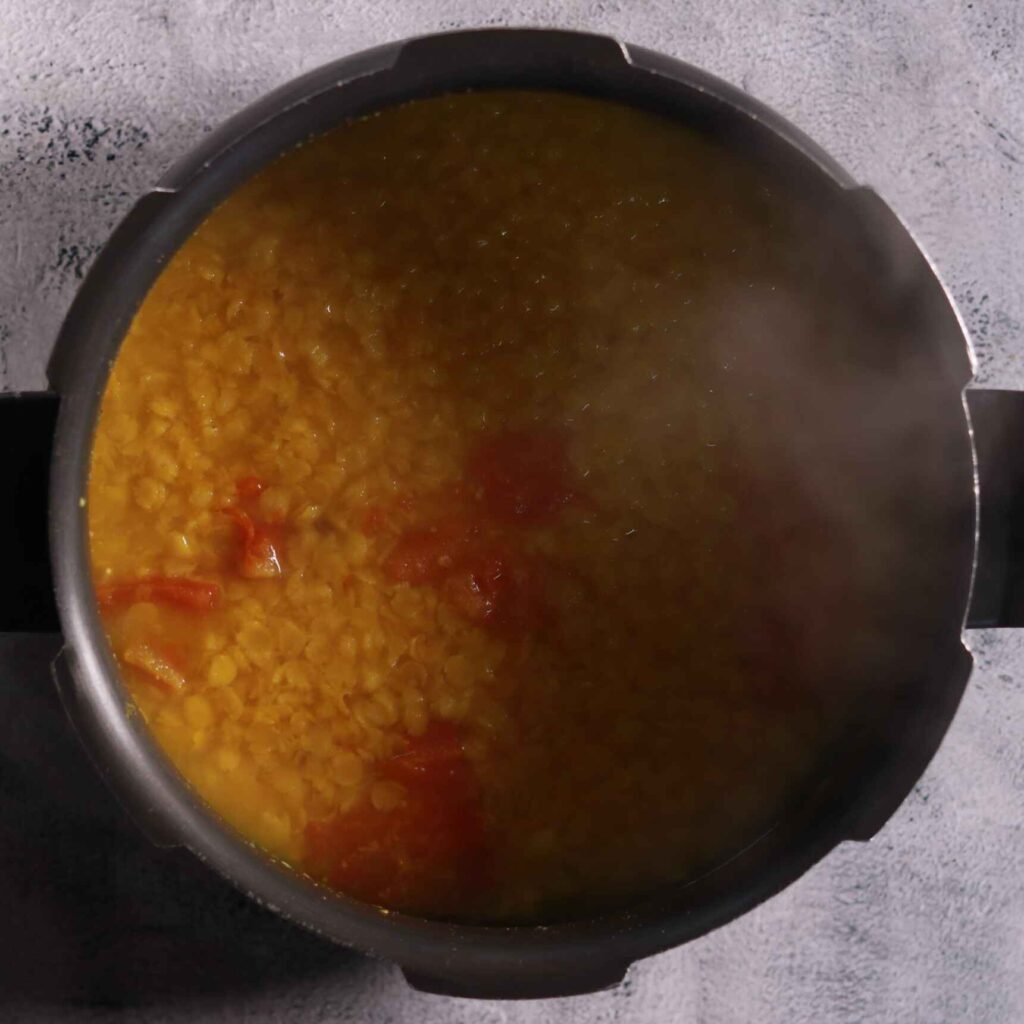 Soft cooked toor dal
