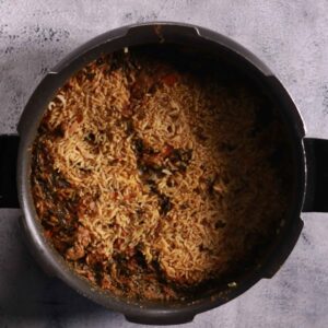 Fluffed Rice Dish