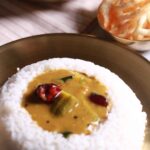 Tamil sambar served