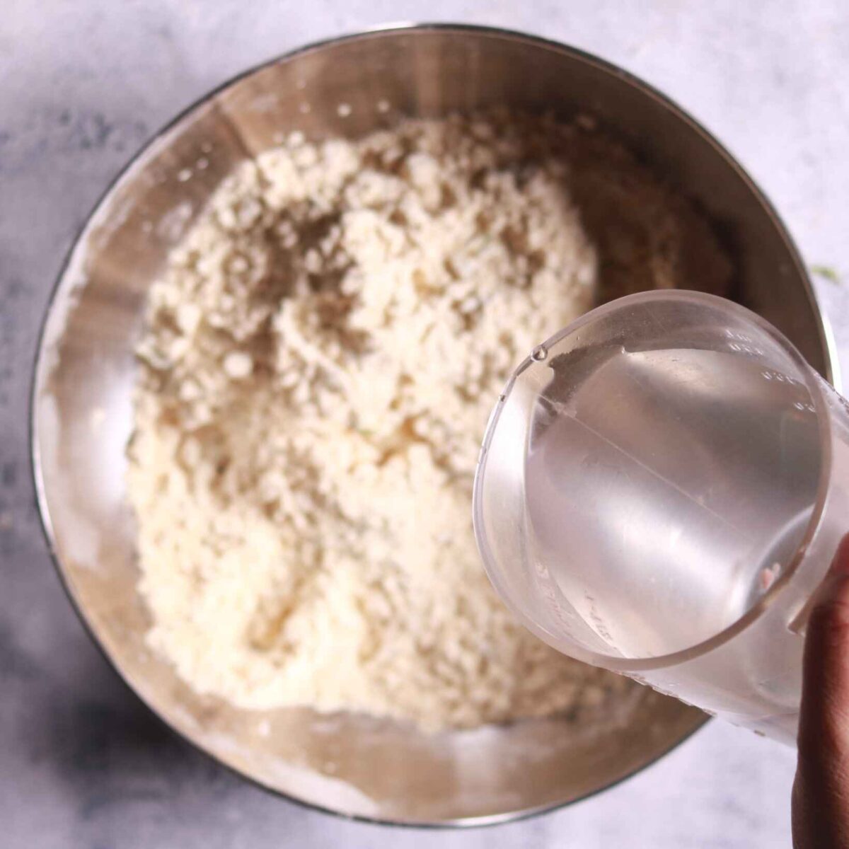 Kneading soft dough