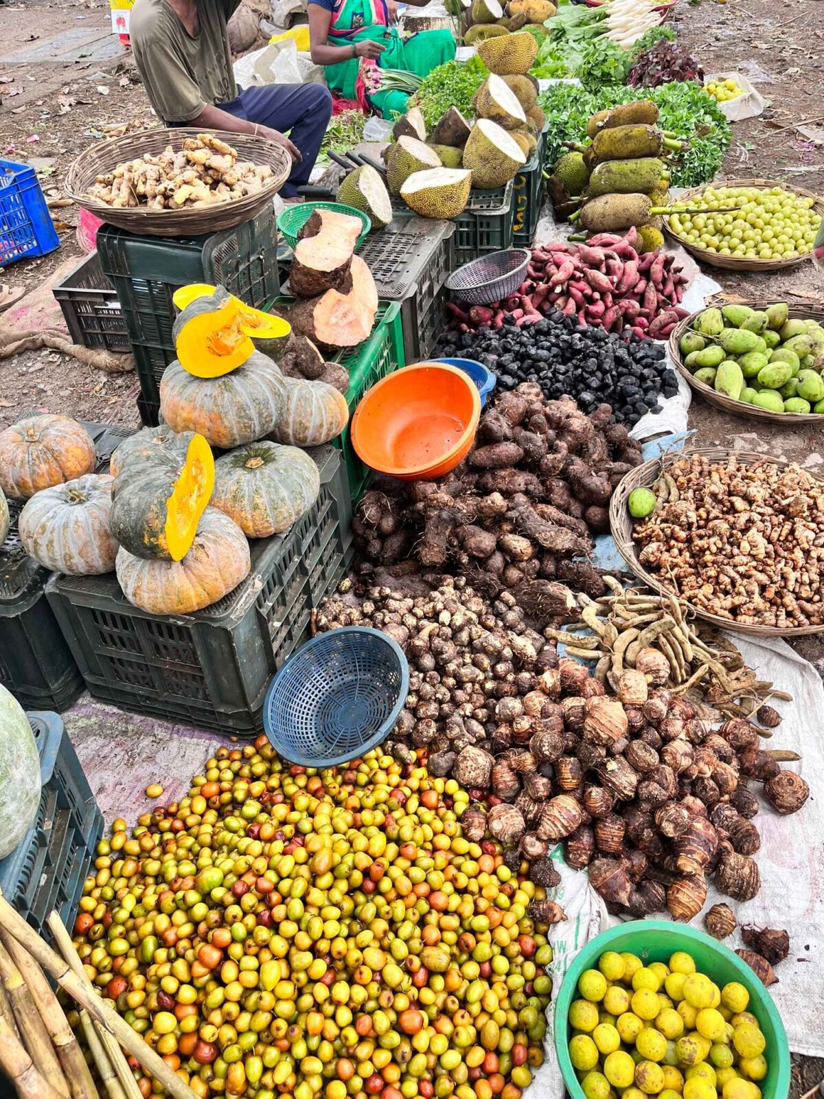 Vegetable seller India