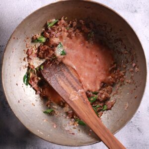 Cooking tomato puree