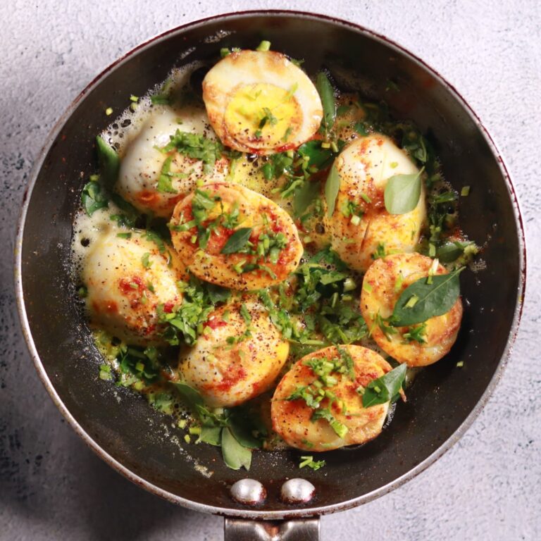 Adding fresh herbs