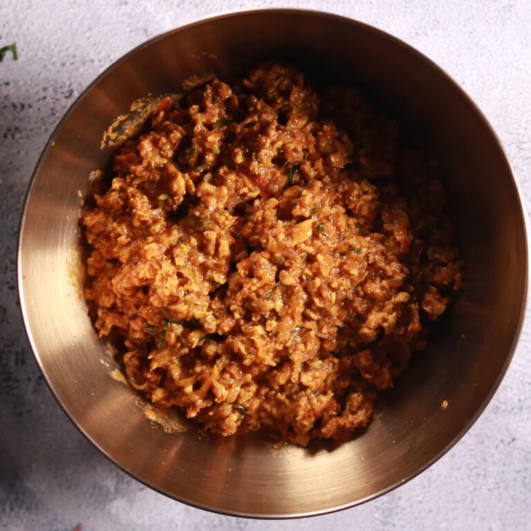 Cooling cooked mixture