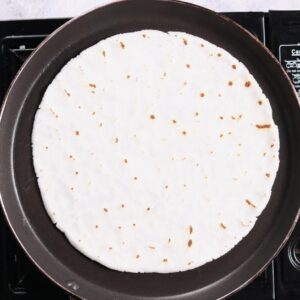 Bhakari on hot griddle