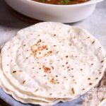 Stacked bhakari breads