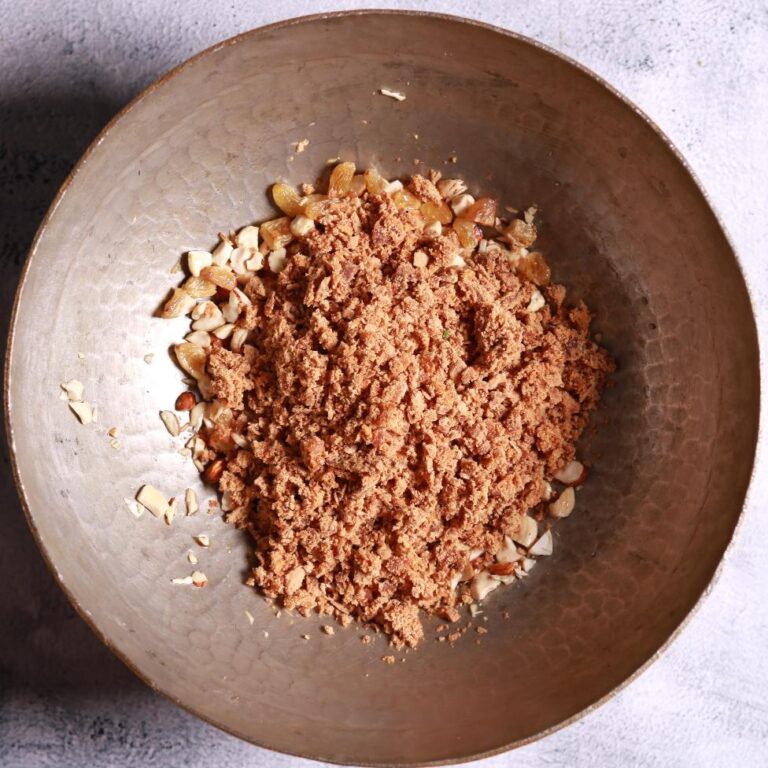 Melting jaggery in pan