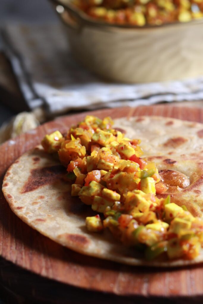 paneer filling ready