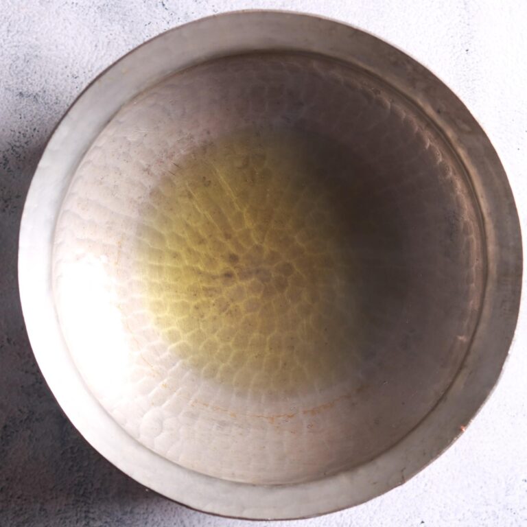 Heating mustard oil