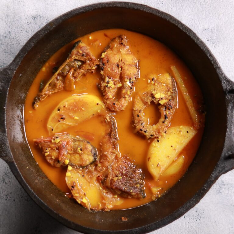 Low heat simmering curry