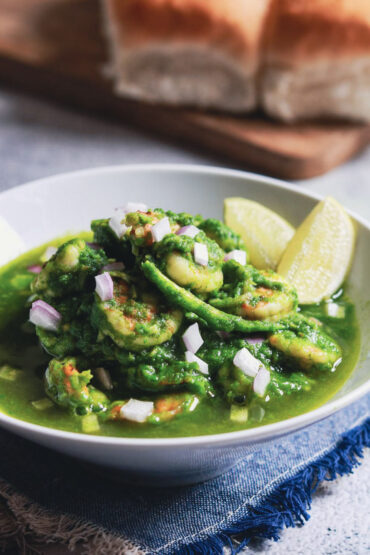 Green Masala Prawns Recipe
